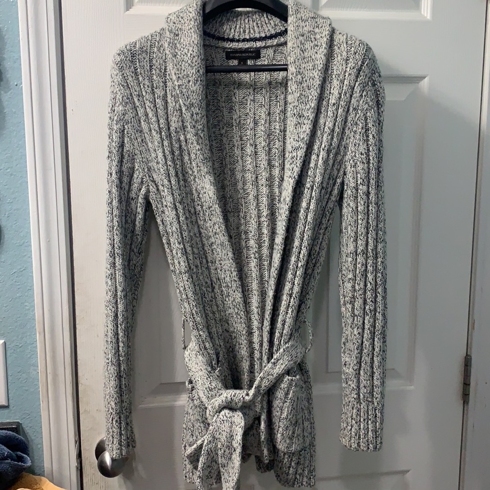 Heavy/light Knit Cardigan